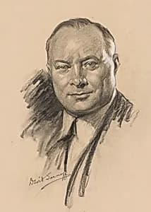 David Sarnoff by Samuel Johnson Woolf, 12 Feb 1880 - 3 Dec 1948
