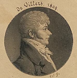 de Villers by Charles Balthazar Julien Févret de Saint-Mémin, 12 Mar 1770 - 23 Jun 1852