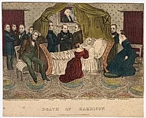 Death of Harrison