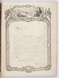 Dedication Page by Emmanuel Héré de Corny, French, 1705–1763