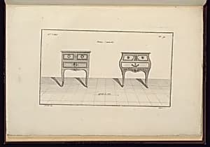 Demies Commodes by Juste-François Boucher, French, 1736 – 1782