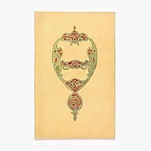 Design for a Book Cover by Alice Cordelia Morse, American, 1863–1961