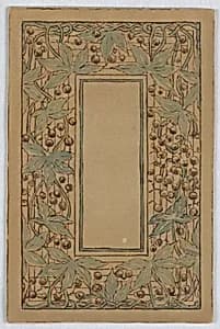 Design for a Book Cover by Alice Cordelia Morse, American, 1863–1961