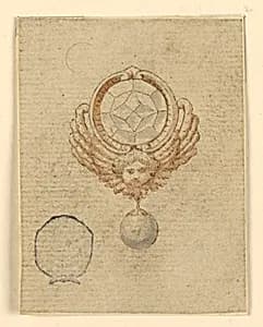 Design for a Brooch by Unknown