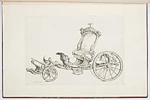 Design for a Cabriolet by Johann Michael Hoppenhaupt II, German, 1709–ca. 1778