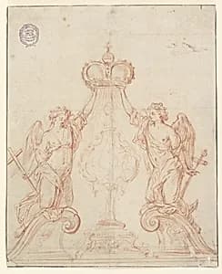 Design for a Monstrance by Unknown