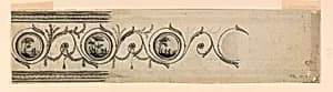 Design for a Painted Frieze by Unknown