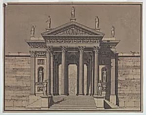 Design for a Palace Gate by Unknown