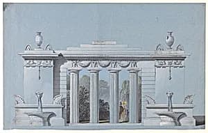 Design for a Park Colonnade