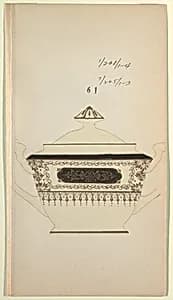 Design for a Sugar Bowl by Noritake, Japan and New York, New York, USA