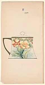 Design for a Sugar Bowl by Noritake, Japan and New York, New York, USA