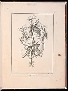 Design for a Trophy by Antoine Watteau, (French, 1684–1721)