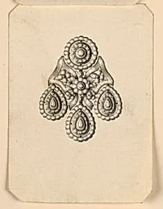 Design for an Earring by Unknown