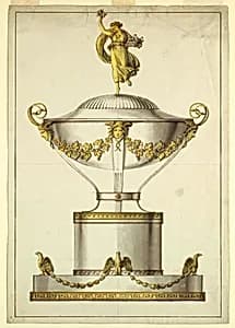 Design for an Ovoidal Tureen by Pietro Belli, Italian, 1780–1828