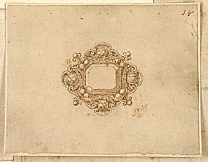 Design for brooch by Unknown