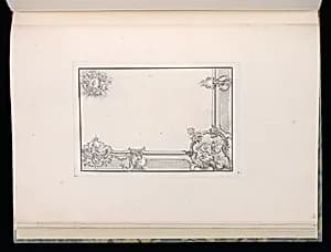 Design for Ceiling Ornament by François de Cuvilliés the Elder, Belgian, active Germany, 1695 - 1768