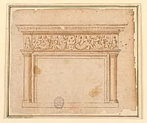 Design for Chimneypiece by Unknown