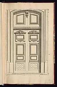 Design for Doors by Pierre Lepautre, French, 1652–1716