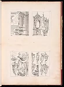 Designs After Architecture by Gilles-Marie Oppenord, French, 1672–1742