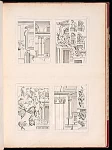 Designs After Architecture by Gilles-Marie Oppenord, French, 1672–1742