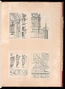 Designs After Architecture by Gilles-Marie Oppenord, French, 1672–1742