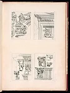 Designs After Architecture by Gilles-Marie Oppenord, French, 1672–1742