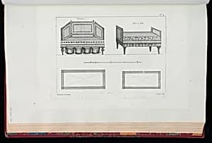 Designs and Plans for Chairs by Richard de Lalonde, French, active 1780–96