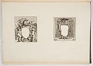 Designs for Cartouches by Gilles-Marie Oppenord, French, 1672–1742