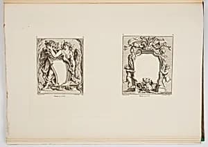 Designs for Cartouches by Gilles-Marie Oppenord, French, 1672–1742