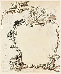 Designs for Cartouches by Carlo Marchionni, Italian, 1702–1786