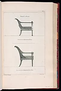 Designs for Chairs by Richard de Lalonde, French, active 1780–96