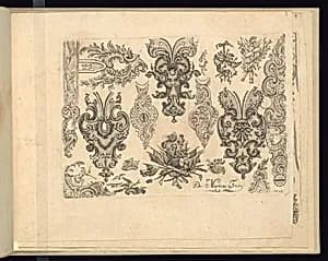 Designs for Firearms Ornament by Gilles Demarteau, Flemish, 1722 – 1776