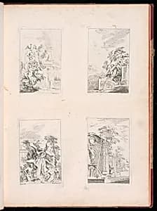 Designs for Fountains by Gilles-Marie Oppenord, French, 1672–1742