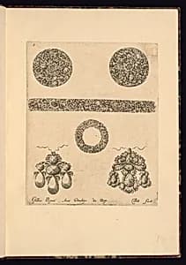 Designs for Jewelry by Gilles Légaré, French, 1617 – after 1685