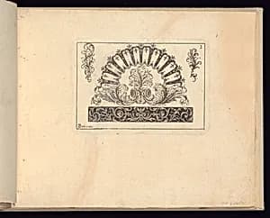 Designs for Ornament by Briceau, French, 16..–17..