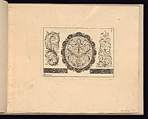 Designs for Ornament by Briceau, French, 16..–17..