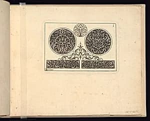 Designs for Ornament by Briceau, French, 16..–17..