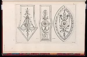 Designs for Ornament by Richard de Lalonde, French, active 1780–96