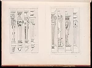 Designs for Pedestals by Gilles-Marie Oppenord, French, 1672–1742