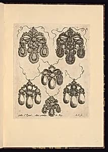 Designs for Pendants by Gilles Légaré, French, 1617 – after 1685