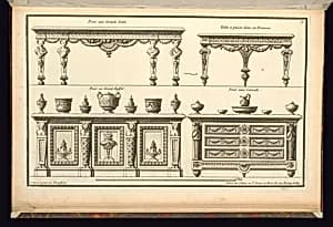 Designs for Tables by Jean-François de Neufforge, Flemish, 1714–1791