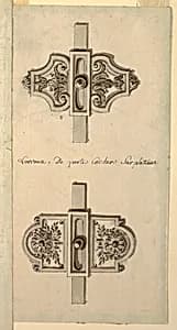 Designs of Bolts by Richard de Lalonde, French, active 1780–96