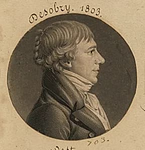 Desobry by Charles Balthazar Julien Févret de Saint-Mémin, 12 Mar 1770 - 23 Jun 1852