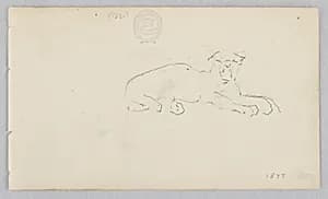 Dog by Robert Frederick Blum, American, 1857–1903