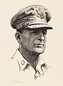 Douglas MacArthur by Samuel Johnson Woolf, 12 Feb 1880 - 3 Dec 1948