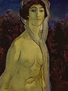 Dramatical by Arthur Bowen Davies, American, b. Utica, New York, 1862–1928