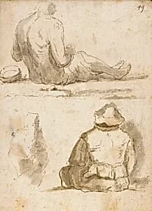 Drawing by S. Conca, Italian, n.d.