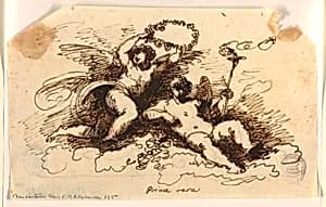 Drawing by Felice Giani, Italian, 1758–1823