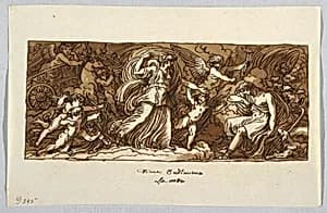 Drawing by Felice Giani, Italian, 1758–1823