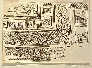 Drawing by Felice Giani, Italian, 1758–1823